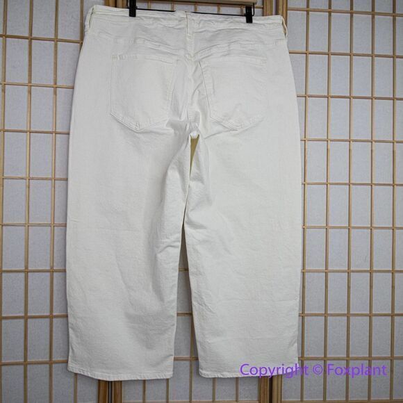 NEW Madewell The Plus Perfect Vintage Wide-Leg Crop Jean, 18W - Picture 9 of 16